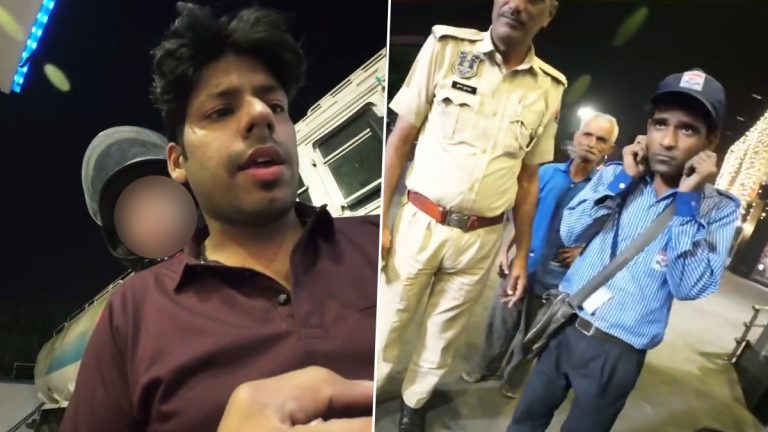 Russian Tourist Harassed in Jaipur Video: पेट्रोल पंपावर रशियन महिलेसोबत कर्मचार्‍याचे गैरवर्तन; भारतीय युट्युबर मित्राने उठवला आवाज