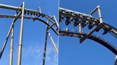 Roller Coaster Accident: युनिव्हर्सल स्टुडिओमधील रोलरकोस्टरमध्ये 150 फूट उंचीवर बिघाड; स्वार असलेले अनेक लोक उलटे लटकले, Watch Video