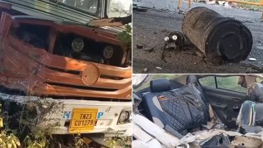 Tamil Nadu Road Accident: तामिळनाडूत भीषण अपघात, लॉरी आणि कारच्या धडकेत 6 जणांचा मृत्यू