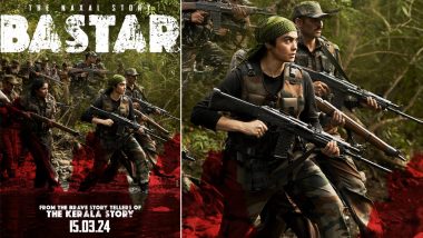 Bastar – The Naxal Story: अदा शर्मा-स्टारर बस्तर - द नक्सल स्टोरी 15 मार्च 2024 रोजी थिएटरमध्ये रिलीज होणार आहे (पहा पोस्टर)