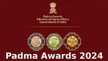 Padma Awards 2024 Winners List: केंद्राकडून 132 पद्म पुरस्कार जाहीर; विजेत्यांमधे महाराष्ट्रातील अनेक मान्यवरांचा समावेश, पहा संपूर्ण यादी