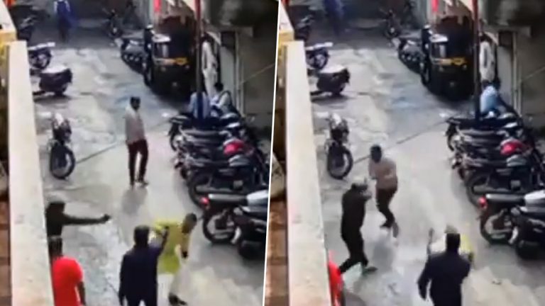 Sharad Mohol Murder CCTV Footage: कुख्यात गुंड शरद मोहोळच्या हत्येचं CCTV फुटेज आलं समोर, पाहा थरकाप उडणारा व्हिडिओ