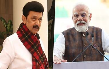 PM Modi Helps Tamil Nadu CM MK Stalin: पायऱ्या उतरताना मध्येच अडखळले मुख्यमंत्री एमके स्टॅलिन; पंतप्रधान मोदींनी दिला आधार, पहा हृदयस्पर्शी व्हिडिओ