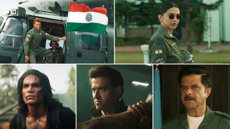 Fighter Trailer Out: 'फायटर'चा दमदार ट्रेलर रिलीज; हृतिक-दीपिका दिसले जबरदस्त अंदाजात, (Watch Video)