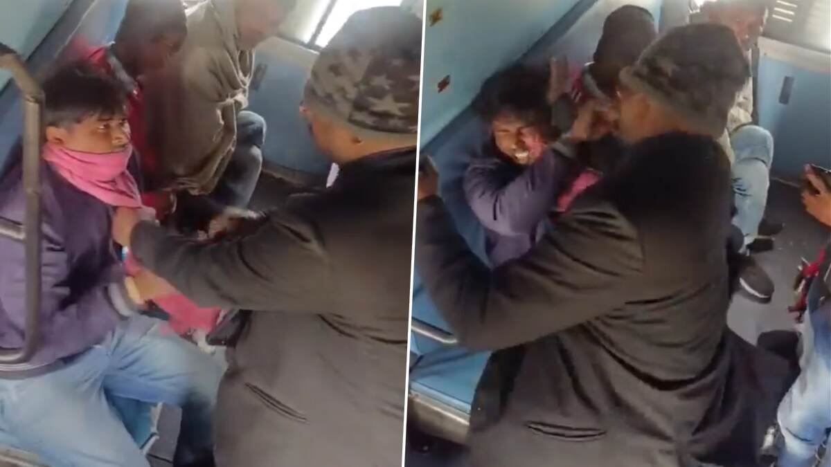 TTE Beating Passenger Video: बरौनी-लखनऊ एक्स्प्रेस मध्ये टीटीची प्रवाशाला मारहाण; पहा व्हिडिओ