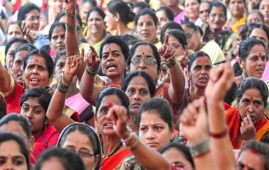 Anganwadi Workers' Strike Called Off: राज्यातील अंगणवाडी सेविकांचा संप मागे; मंत्री Aditi Tatkare यांच्यासोबतच्या बैठकीमध्ये झाली सकारात्मक चर्चा