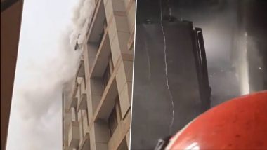 Fire at DRDO Office Delhi: दिल्लीच्या DRDO Metcalfe House building मध्ये भडकली आग (Watch Video)