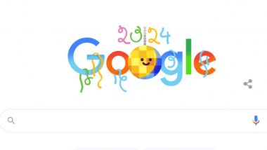 New Year's Day Google Doodle: 'नववर्ष दिन' गूगल डूडलच्या माध्यमातून गूगलने दिल्या खास शुभेच्छा!