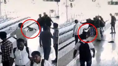Boy falls on Metro Track: खेळता खेळता मुलाचा तोल गेला अन् मेट्रो रुळावर पडला, पहा पुढे काय घडले