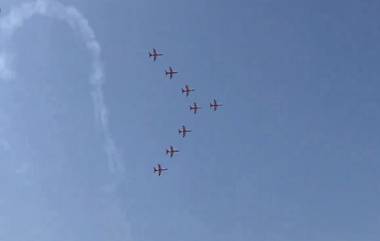 Mumbai Air Show Visuals: भारतीय वायूसेना आणि महाराष्ट्र सरकार यांच्याकडून मुंबई एअर शो 2024