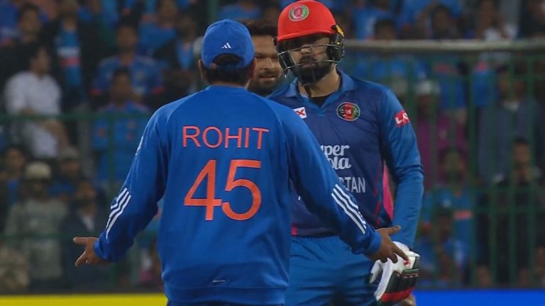 IND vs AFG 3rd T20 Live Score Update: सुपर ओव्हरमध्ये भारताला मिळाले 17 धावांचे लक्ष्य, रोहित आणि नबी थेट सामन्यात भिडले