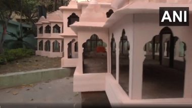 Ayodhya's Ram Temple at Home: नागपूरच्या  स्थापत्य अभियंत्याने घरातच स्थापली अयोध्येतील राम मंदिर प्रतिकृती (Watch Video)