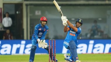 6,6,6 Shivam Dube ने मोहम्मद नबीच्या गोलंदाजीवर घेतली षटकारांची हॅटट्रिक! Rohit Sharma आणि Virat Kohli पाहतच राहिले (Watch Video)