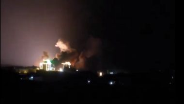 US And UK Strikes Against Iran-backed Houthis: अमेरिका आणि इंग्लंडकडून लाल समुद्रातील हल्ल्यांना प्रत्युत्तर,  येमेनमध्ये इराण समर्थित हौती गटावर मोठी कारवाई (Watch Video)