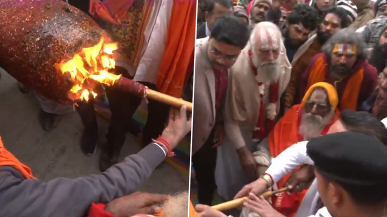 Ram Mandir Consecration: गुजरात वरून अयोद्धेला पोहचली 108 फीट लांब अगरबत्ती; Mahant Nrityagopal Das Maharaj यांच्या उपस्थितीत आज प्रज्वलन (Watch Video)