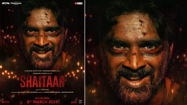 Shaitaan: आर माधवनचे 'शैतान'चे फर्स्ट लूक पोस्टर रिलीज, 8 मार्चला चित्रपटगृहात होणार दाखल