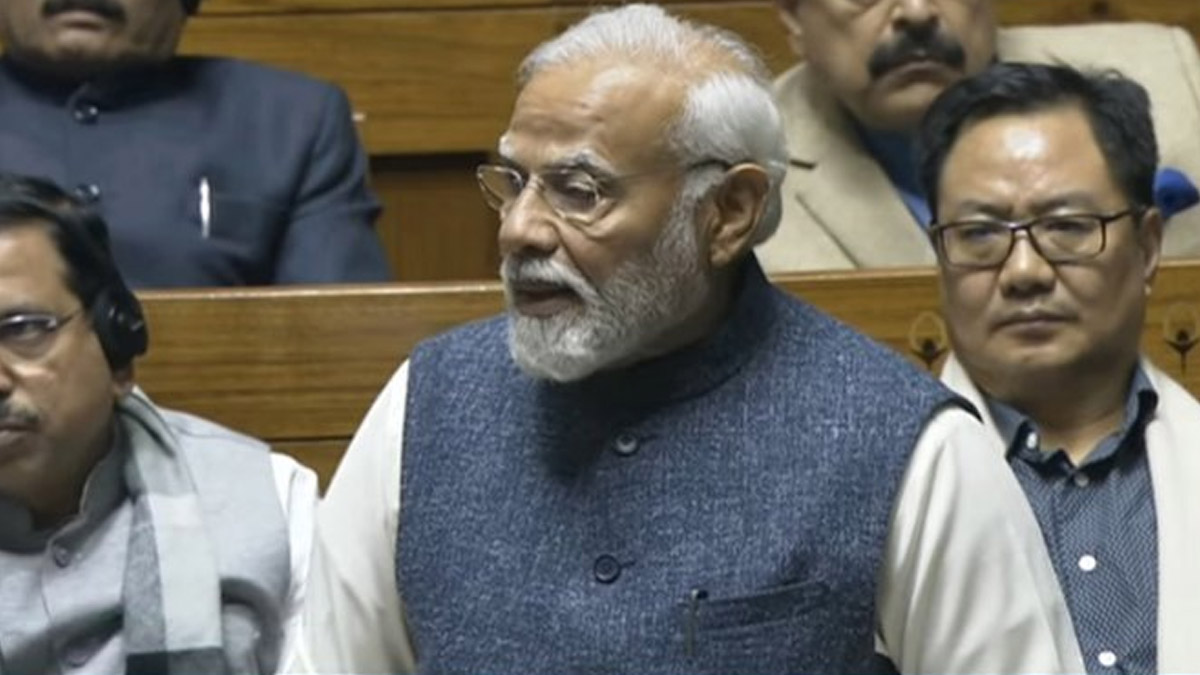 PM Modi in Lok Sabha: गेले पाच वर्षे 'रिफॉर्म, परफॉर्म आणि ट्रान्सफॉर्म'मध्ये गेली; पंतप्रधान मोदींनी केलं लोकसभेला संबोधित