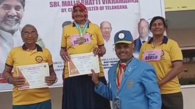 Udanpari Dadi: हरियाणाच्या 107 वर्षांच्या 'उड़नपरी दादी' रामबाईने रचला इतिहास; हैदराबाद येथे झालेल्या राष्ट्रीय स्पर्धेत जिंकली 2 सुवर्णपदके