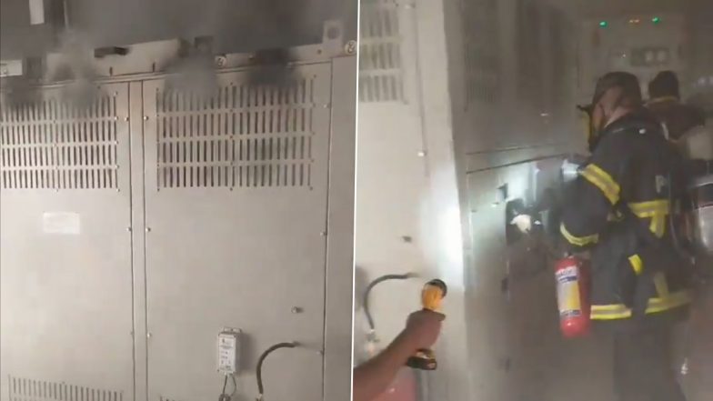 Fire at Dapodi Metro Station: दापोडी मेट्रो स्टेशनवर आग; कोणतीही जीवितहानी नाही, पहा व्हिडिओ