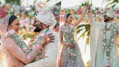 Rakul Preet Singh-Jackky Bhagnani Wedding:अभिनेत्री रकुल प्रीत सिंग आणि निर्माता जॅकी भगनानीने लग्नाचे फोटो केले पोस्ट, पाहा