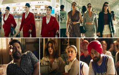 Crew Box Office Collection: करीना कपूर, तब्बू और कृति सेनन स्टारर 'क्रू' ने चौथ्या दिवशीही केली चांगली कमाई, 37 कोटींचा आकडा पार!