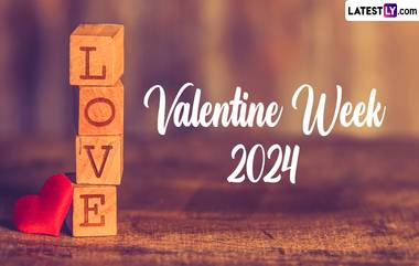 Valentine Week 2024 Date Sheet: व्हॅलेंटाईन वीक पूर्वी Rose ते Kiss Day; प्रेम साजरं करण्यासाठी 7 दिवसाचं सेलिब्रेशन पहा कोणत्या दिवशी?