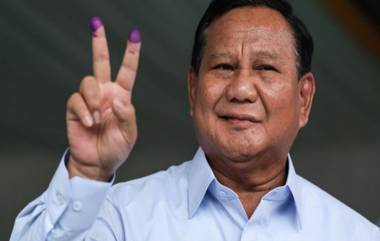 Indonesia's Presidential Election 2024: इंडोनेशियाच्या अध्यक्षीय निवडणुकीत संरक्षण मंत्री Prabowo Subianto यांचा विजयाचा दावा