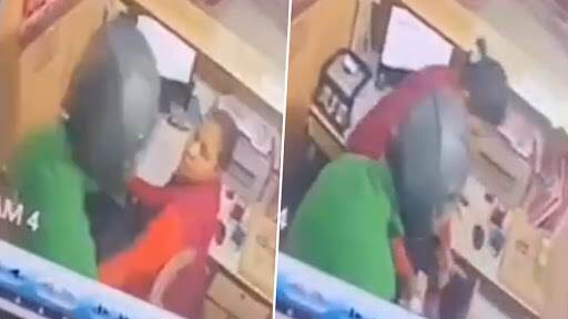 UP Bank Loot Video: गोंडा येथे भरदिवसा बॅंकमधून 8 लाख लुटले, घटना सीसीटीव्हीत कैद