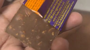 Viral Video: ग्राहकाला Dairy Milk Chocolate मध्ये दिसला जिवंत किडा; Cadbury ने घेतली पोस्ट ची दखल