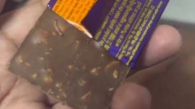 Worm in Cadbury Dairy Milk Chocolate: तेलंगणा स्टेट फूड लॅब कडून डेअरी मिल्क मध्ये किडा आढळलेलं ते चॉकलेट खाण्यास ठरवलं असुरक्षित