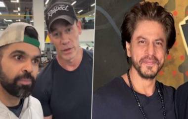 WWE स्टार John Cene आहे Shah Rukh Khan चा मोठा चाहता, 'भोली सी सूरत' गाणे गाऊन जिंकली मने; पाहा व्हिडिओ