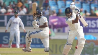 IND vs ENG 3rd Test Day 2 Live Score Update: लंचब्रेक पर्यंत भारत 388/7, अश्विन-जुरेलची अर्धशतकी भागीदारी, जडेजा 112 धावा करून बाद