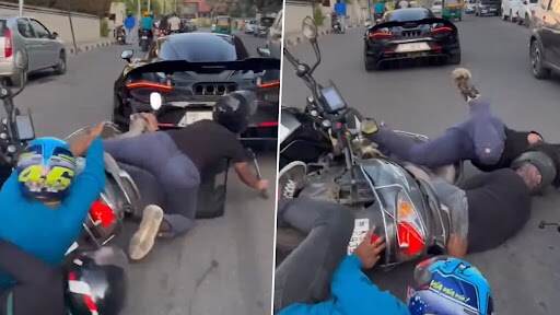 Men on Scooter, Bike Crash Into McLaren Supercar: बंगळुरूमध्ये रील बनवताना कोट्यावधी रुपयांच्या मॅकलरेन सुपरकारला स्कूटरची धडक, जाणून घ्या काय घडले पुढे (Watch Video)