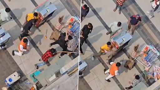 Ghaziabad Brawl Video: गाझियाबादच्या गौर सिद्धार्थम सोसायटीत सुरक्षा रक्षकांनी व्यक्तीला केली बेदम मारहाण, व्हिडिओ व्हायरल (Watch)