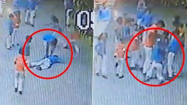 फिरोजाबादमध्ये शाळेच्या मैदानात खेळता-खेळता चिमुकल्याला हृदयविकाराचा झटका, घटना CCTV मध्ये कैद
