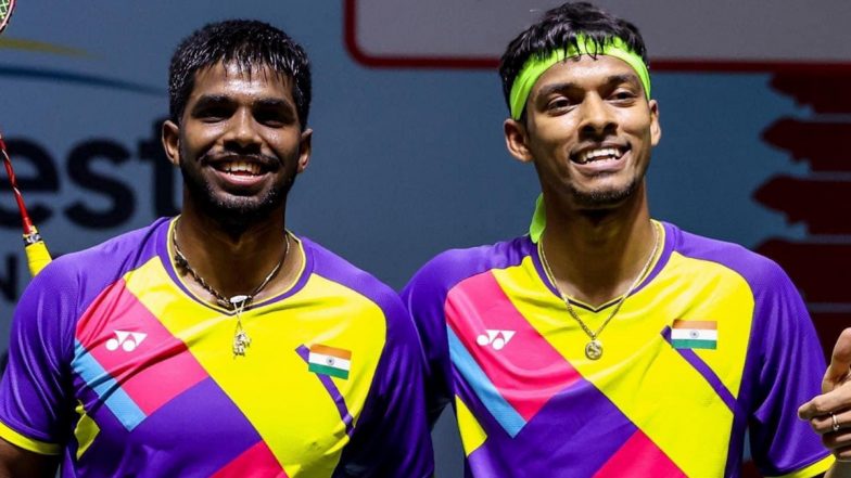 French Open: भारताच्या सात्विकसाईराज रंकीरेड्डी आणि चिराग शेट्टी यांनी फ्रेंच ओपन बॅडमिंटन स्पर्धेचे दुहेरीचे विजेतेपद पटकावले