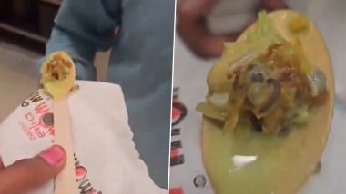 Worm Found In Kulfi at Lucknow Mall: लखनऊच्या लुलू मॉलमध्ये आईस्क्रीममध्ये आढळली अळी; पहा धक्कादायक व्हिडिओ