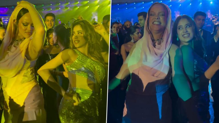 Rihanna Groove Viral Video: जान्हवी कपूर सोबत रिहानाचा 'झिंग झिंग झिंगाट' डान्स, नेटकऱ्यांनी केलं तोंडभरून कौतुक