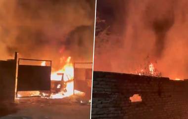 Pune Garage Fire: पुण्यातील प्रसिद्ध गॅरेजलला पहाटे भीषण आग; 17 वाहने जळून खाक