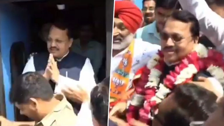 Lok Sabha Election 2024: कानपूर रेल्वे स्थानकावर भाजपाचा उमेदवार समजून दुसऱ्याच व्यक्तीचा कार्यकर्त्यांने केला सत्कार