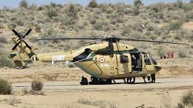 भारतीय लष्करात दाखल होणार 9 ALH Dhruv Helicopters; Hindustan Aeronautics Limited सोबत खरेदी करण्यासाठी करारावर स्वाक्षरी