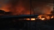 Rajasthan Fire Video: कोटा येथे भंगारच्या गोदामाला आग, कोणतीही जीवितहानी नाही