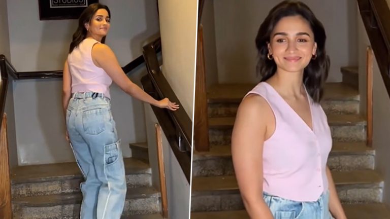 Alia Bhatt Nails Casual Look: कॅज्युअल लूकमध्ये आलिया भट्टने केले चाहत्यांना घायाळ, पाहा व्हिडीओ