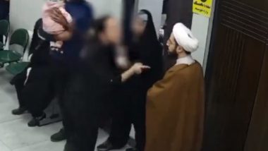 Iran: हिजाबशिवाय फोटो काढल्यामुळे मौलवी सोबत वाद, पुढे जे झाले ते पाहून बसेल धक्का