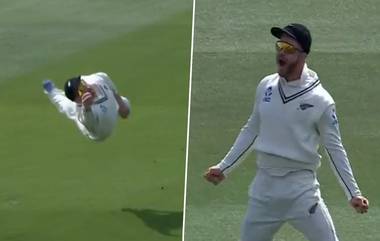 Glenn Phillips Stunning Catch: हवेत उडत ग्लेन फिलिप्सने घेतला अशक्य झेल, 49 सेकंदाचा व्हिडिओ पाहून तुम्हीही व्हाल थक्क