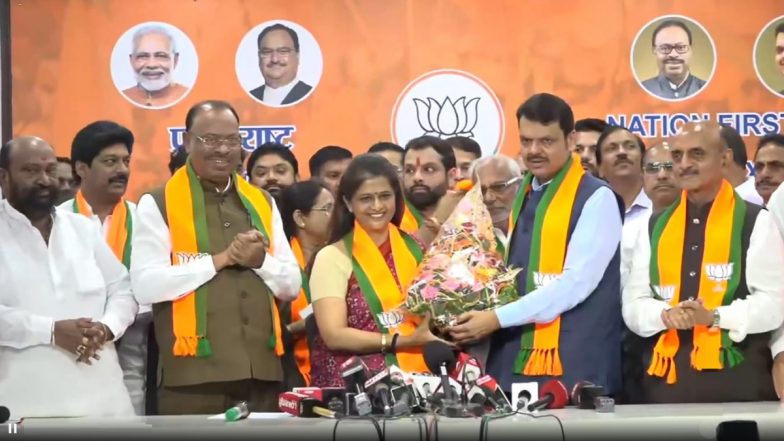 Dr. Archana Patil Chakurkar: शिवराज पाटील चाकूरकर यांच्या  स्नुषा डॉ. अर्चना यांचा भाजपमध्ये प्रवेश, लातूल जिल्हातील राजकीय समिकरणे बदलणार