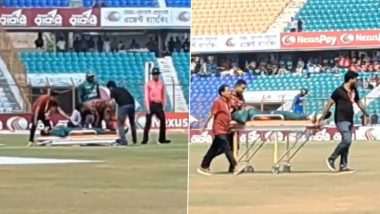 Bangladesh Cricketers Injuries: श्रीलंकेविरुद्धच्या तिसऱ्या एकदिवसीय सामन्यात दुखापत झाल्याने मुस्तफिझूर रहमान आणि जाकीर अलीने स्ट्रेचरवरून सोडले मैदान, पाहा व्हिडिओ