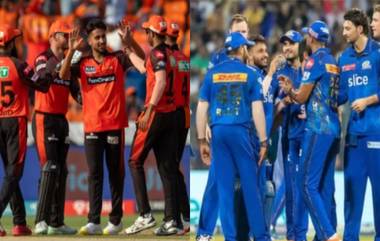 MI vs SRH Head to Head: आज मुंबई इंडियन्स अन् सनरायझर्स हैदराबाद यांच्यात रंगणार सामना, आकेडवारीत कोण वरचढ? घ्या जाणून