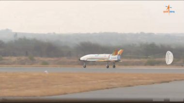 Pushpak 'Viman' Successfully Launched: स्वदेशी बनावटीचे  21 व्या शतकातील पुष्पक 'विमान' यशस्वीरित्या लाँच (Watch Video)