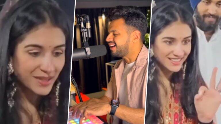 Radhika Merchant च्या 'एकदम कृष्ण लागे छे' ला मिळाला म्युझिकल मेकओव्हर (Watch Video)